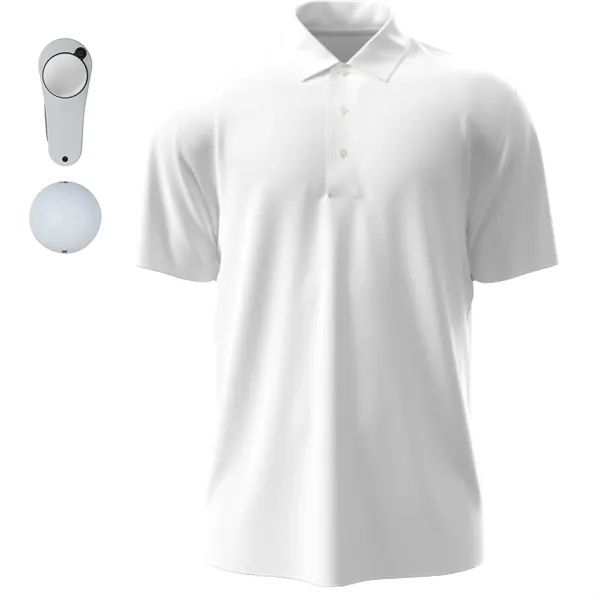 PGA TOUR® Polo, Srixon® Golf Balls & 2.5 Divot Tool