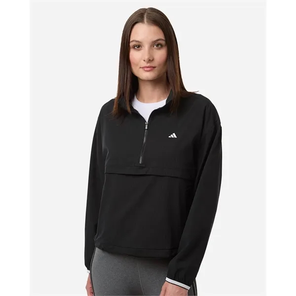 Adidas Women's Go-To Quarter-Zip Jacket - Adidas Women's Go-To Quarter-Zip Jacket - Image 0 of 4