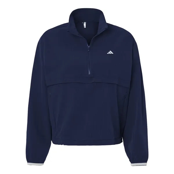 Adidas Women's Go-To Quarter-Zip Jacket - Adidas Women's Go-To Quarter-Zip Jacket - Image 3 of 4