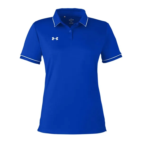 Under Armour Women's Tipped Teams Performance Polo - Under Armour Women's Tipped Teams Performance Polo - Image 7 of 10