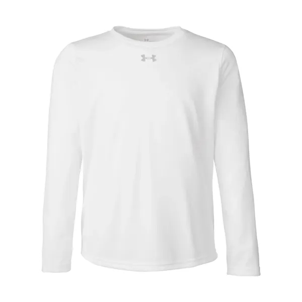 Under Armour Youth Tech™ Team Long Sleeve T-Shirt - Under Armour Youth Tech™ Team Long Sleeve T-Shirt - Image 9 of 10