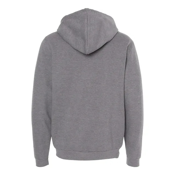 M&O Unisex Zipper Fleece Hoodie - M&O Unisex Zipper Fleece Hoodie - Image 6 of 18