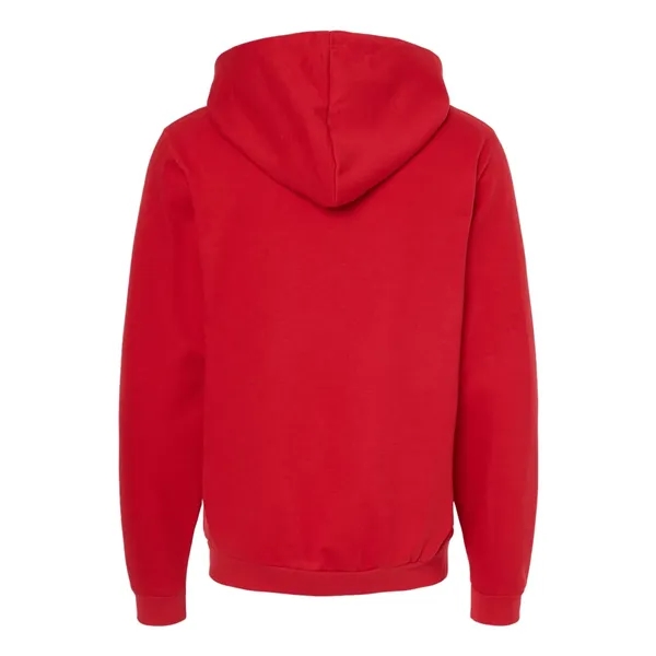 M&O Unisex Zipper Fleece Hoodie - M&O Unisex Zipper Fleece Hoodie - Image 14 of 18