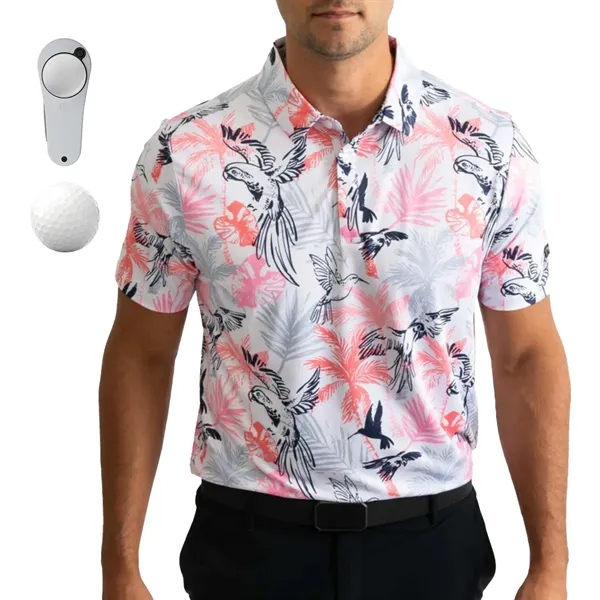 YATTA® Polo, Towel, Srixon® Golf Ball & Divot Tool Gift Set
