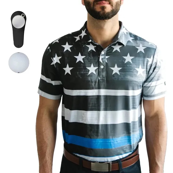 YATTA® Polo, Towel, Srixon® Golf Ball & Divot Tool Gift Set
