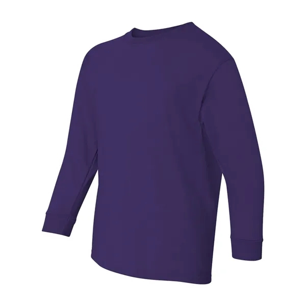 Gildan Youth Heavy Cotton™ Long Sleeve T-Shirt - Gildan Youth Heavy Cotton™ Long Sleeve T-Shirt - Image 20 of 33