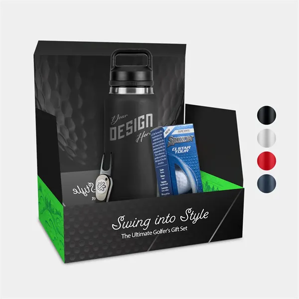 36oz YETI® SS Bottle,Srixon®Golf Ball & Divot Tool Gift Set