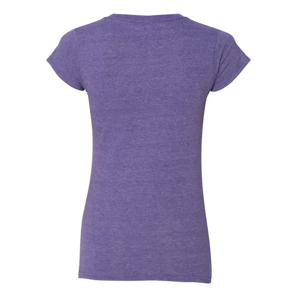 Gildan Women's Softstyle® V-Neck T-Shirt - Gildan Women's Softstyle® V-Neck T-Shirt - Image 13 of 23