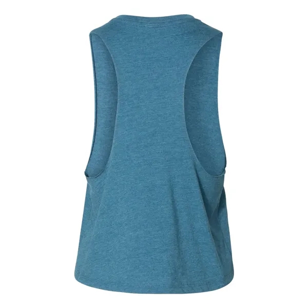 BELLA + CANVAS Women's Racerback Crop Tank - BELLA + CANVAS Women's Racerback Crop Tank - Image 6 of 16
