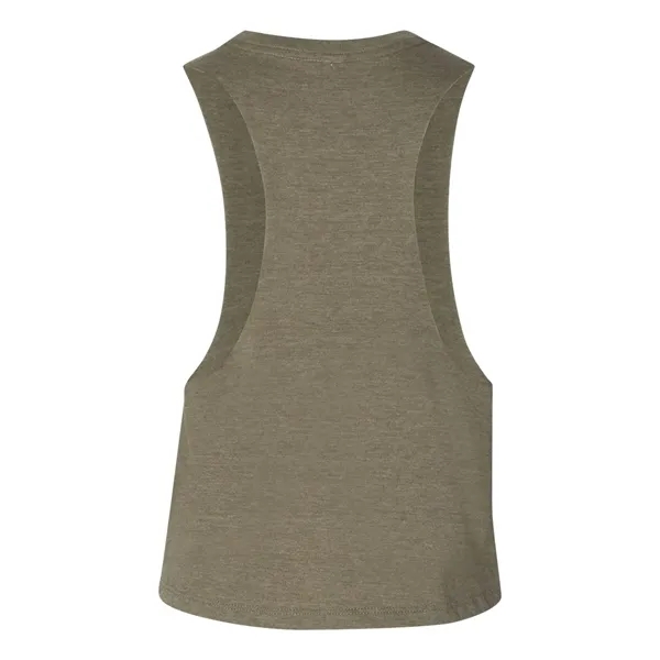 BELLA + CANVAS Women's Racerback Crop Tank - BELLA + CANVAS Women's Racerback Crop Tank - Image 12 of 16