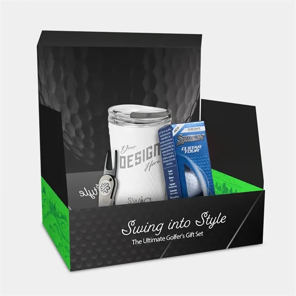 24 oz SWIG® Tumbler,Srixon® Golf Ball & Divot Tool Gift Set