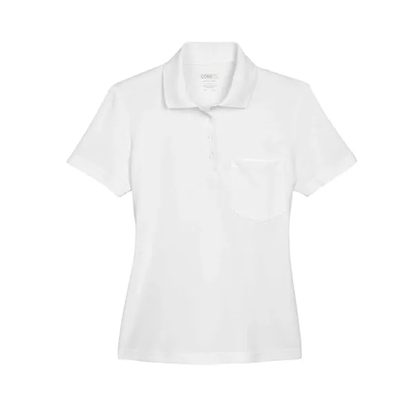 CORE365 Women's Origin Performance Pique Polo with Pocket - CORE365 Women's Origin Performance Pique Polo with Pocket - Image 17 of 18