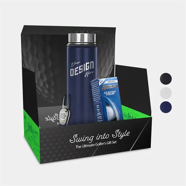 25 oz TiTUS® Bottle,Srixon® Golf Ball & Divot Tool Gift Set