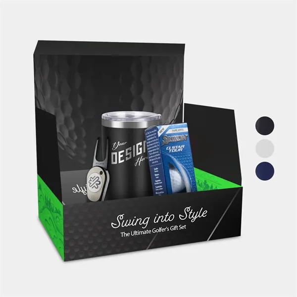 20 oz TiTUS® Tumbler,Srixon® Golf Ball & Divot Tool Gift Set