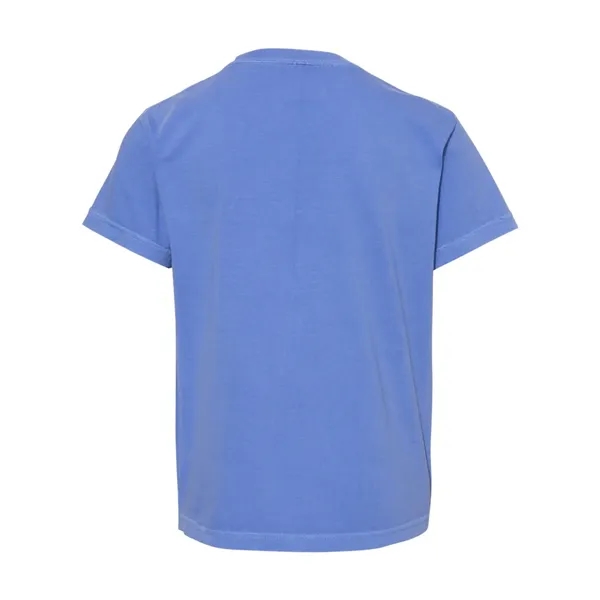 Comfort Colors Youth Garment-Dyed Heavyweight T-Shirt - Comfort Colors Youth Garment-Dyed Heavyweight T-Shirt - Image 14 of 34