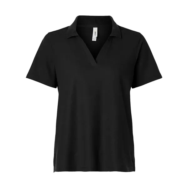 CORE365 Women's Resolve CVC Performance Pique Polo - CORE365 Women's Resolve CVC Performance Pique Polo - Image 3 of 32