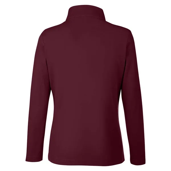 CORE365 Women's Fusion ChromaSoft™ Pique Quarter-Zip Pull... - CORE365 Women's Fusion ChromaSoft™ Pique Quarter-Zip Pull... - Image 4 of 24