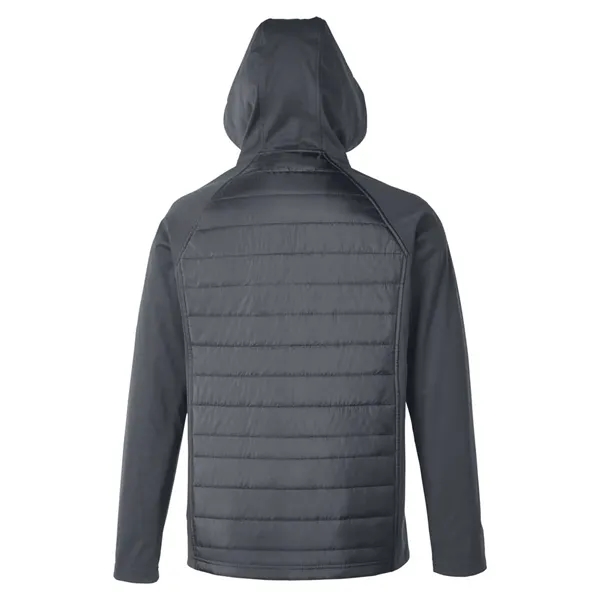 CORE365 Unisex Techno Lite Hybrid Hooded Jacket - CORE365 Unisex Techno Lite Hybrid Hooded Jacket - Image 4 of 6