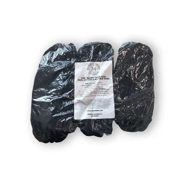 Rabbit Skins Youth 100% Cotton 2-Ply Face Mask - Rabbit Skins Youth 100% Cotton 2-Ply Face Mask - Image 2 of 7