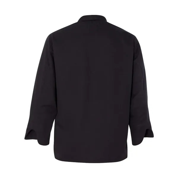 Chef Designs Black Knot Button Chef Coat - Chef Designs Black Knot Button Chef Coat - Image 3 of 3
