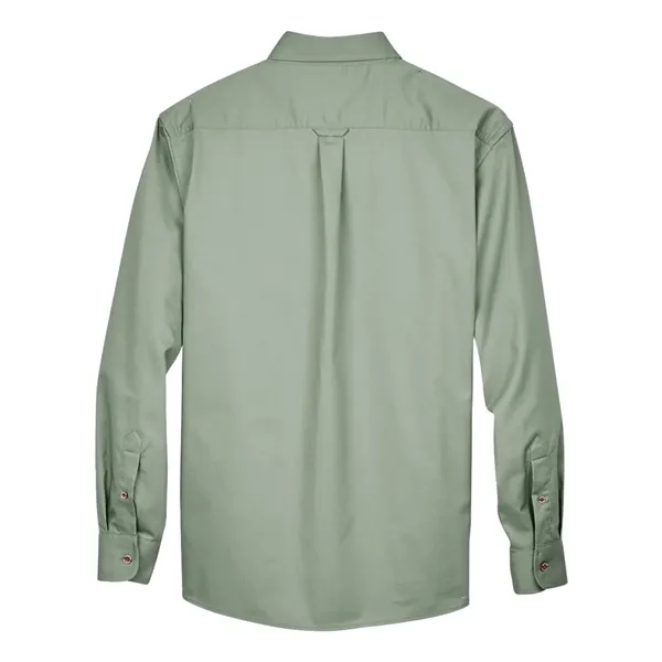 Harriton Men's Easy Blend™ Twill Shirt - Harriton Men's Easy Blend™ Twill Shirt - Image 6 of 24