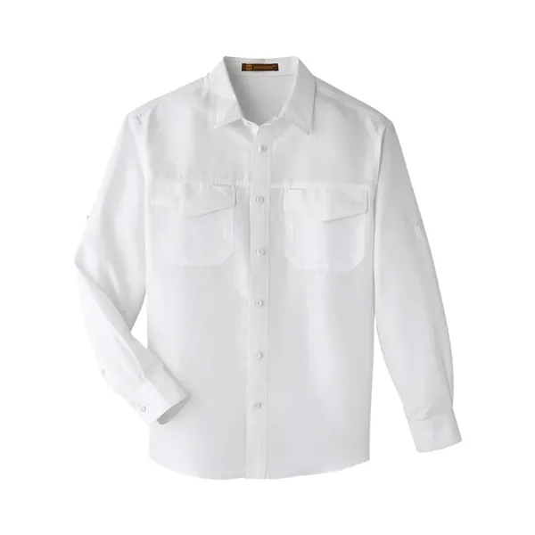 Harriton Men's Key West Performance Staff Shirt - Harriton Men's Key West Performance Staff Shirt - Image 9 of 10