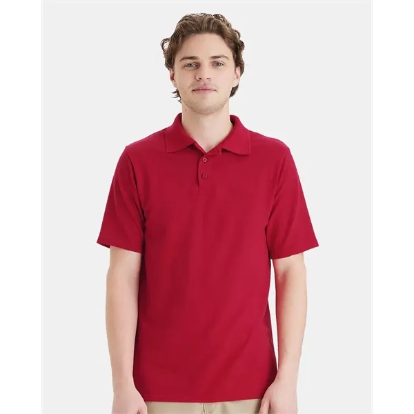 Hanes Men's Pique Polo - Hanes Men's Pique Polo - Image 0 of 14