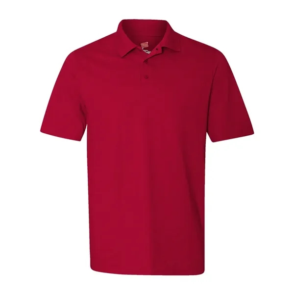 Hanes Men's Pique Polo - Hanes Men's Pique Polo - Image 5 of 14