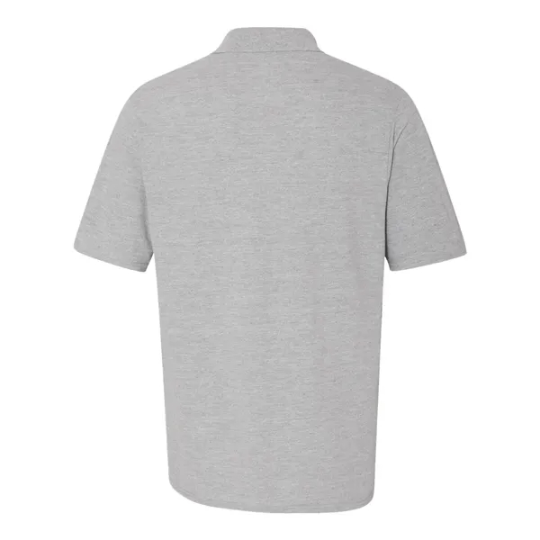 Hanes Men's Pique Polo - Hanes Men's Pique Polo - Image 10 of 14