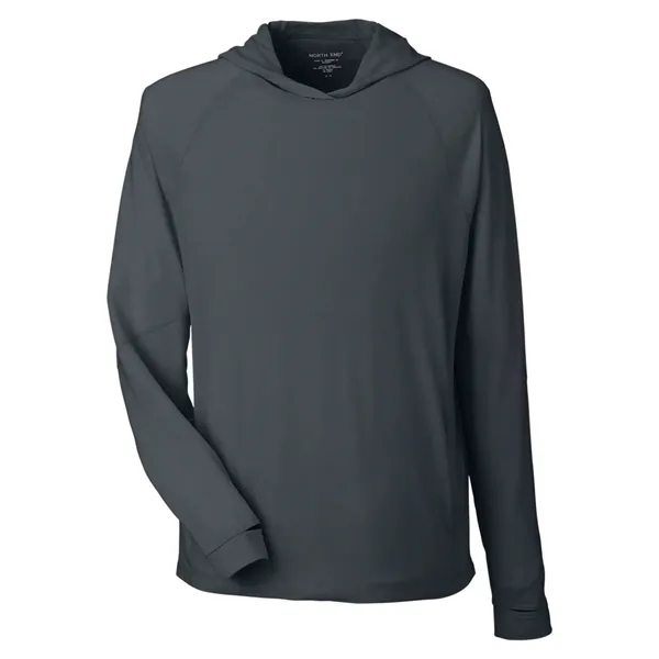 North End Unisex JAQ Stretch Performance Hooded Long Slee... - North End Unisex JAQ Stretch Performance Hooded Long Slee... - Image 3 of 8