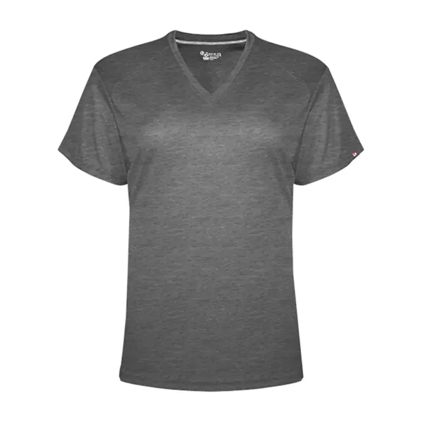 Badger Women's FitFlex Performance V-Neck T-Shirt