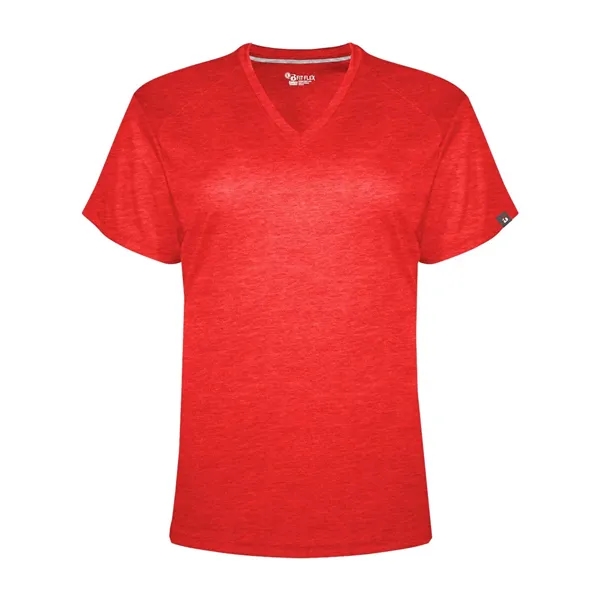 Badger Women's FitFlex Performance V-Neck T-Shirt