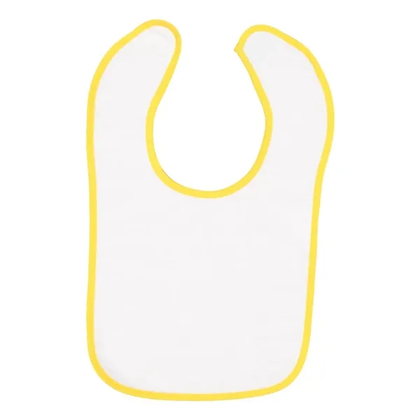 Rabbit Skins Infant Contrast Trim Terry Bib - Rabbit Skins Infant Contrast Trim Terry Bib - Image 2 of 11