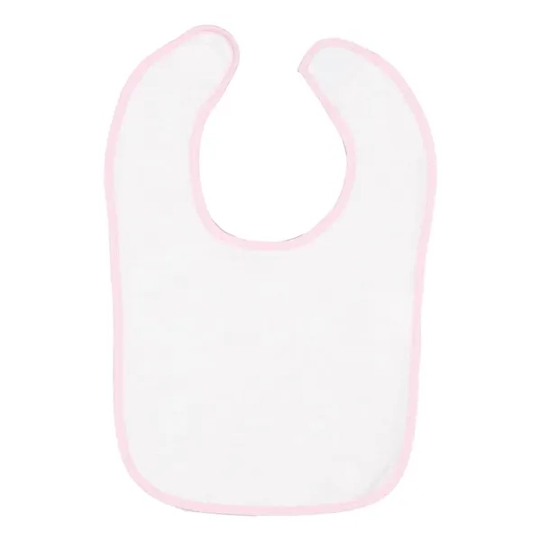 Rabbit Skins Infant Contrast Trim Terry Bib - Rabbit Skins Infant Contrast Trim Terry Bib - Image 7 of 11