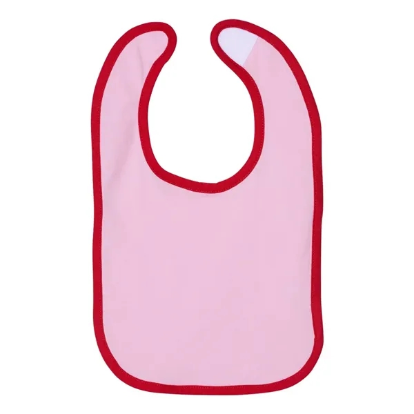 Rabbit Skins Infant Contrast Trim Premium Jersey Bib - Rabbit Skins Infant Contrast Trim Premium Jersey Bib - Image 7 of 19