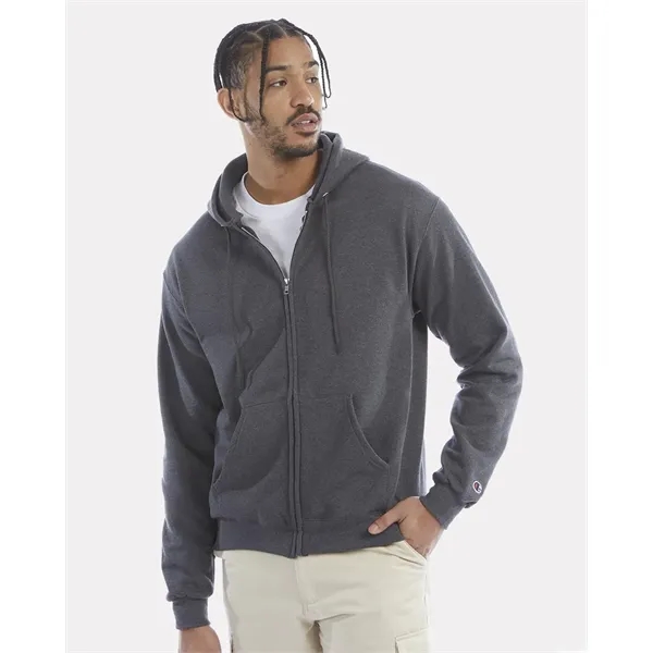 Champion Unisex Powerblend® Full-Zip Hooded Sweatshirt - Champion Unisex Powerblend® Full-Zip Hooded Sweatshirt - Image 0 of 15