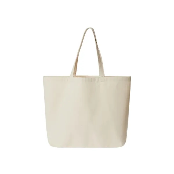 OAD Jumbo Recycled Midweight Gusseted Canvas Tote - OAD Jumbo Recycled Midweight Gusseted Canvas Tote - Image 0 of 4