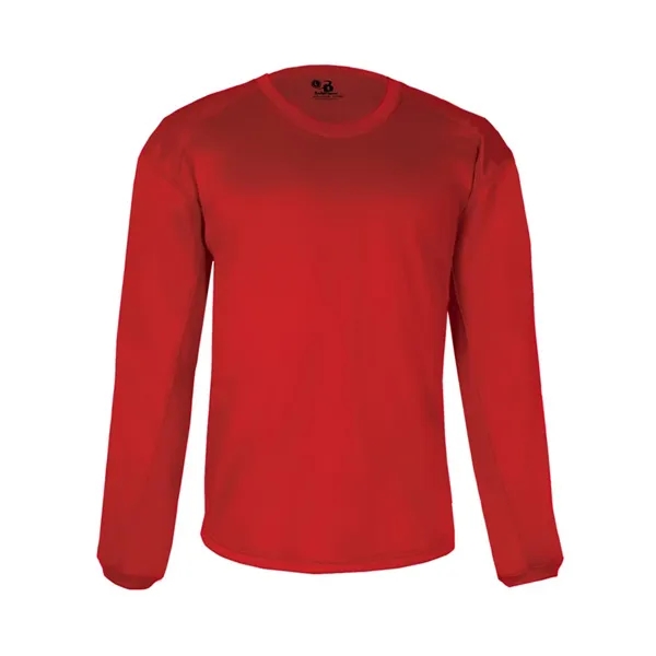Badger Men's BT5 Performance Fleece Crewneck Sweatshirt - Badger Men's BT5 Performance Fleece Crewneck Sweatshirt - Image 16 of 24