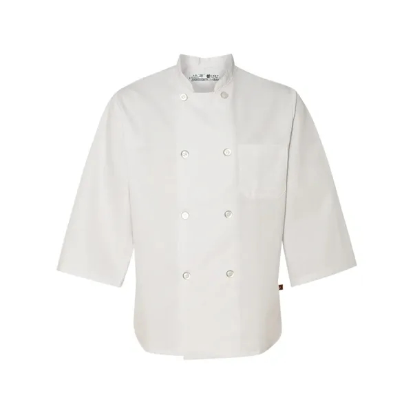 Custom Chef Designs Three-Quarter Sleeve Chef Coat