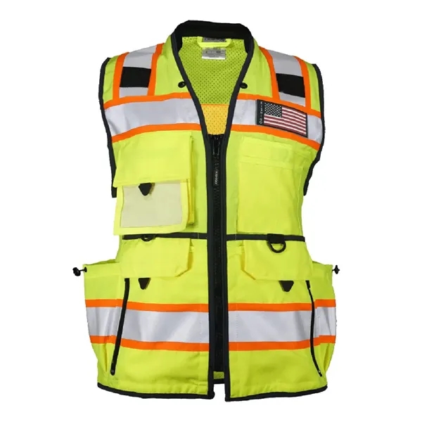 Kishigo Women's Ultimate Construction Class 2 Vest - Kishigo Women's Ultimate Construction Class 2 Vest - Image 0 of 2