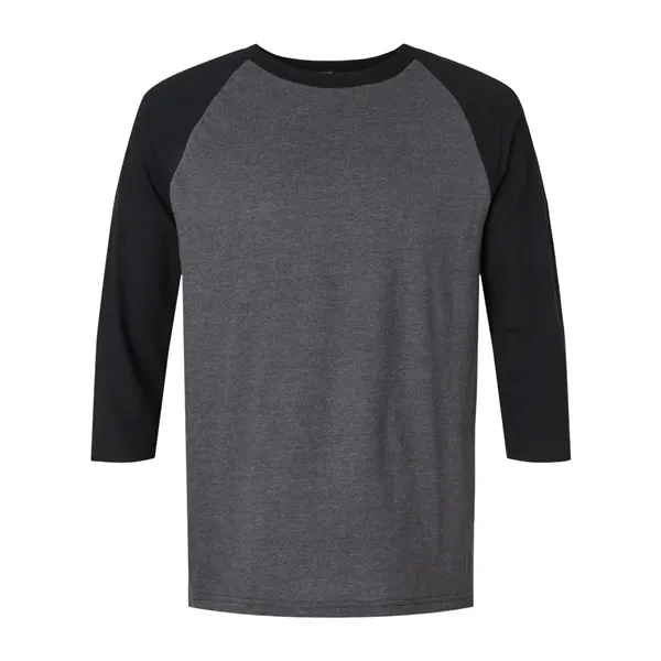 American Apparel Unisex CVC Raglan Tee