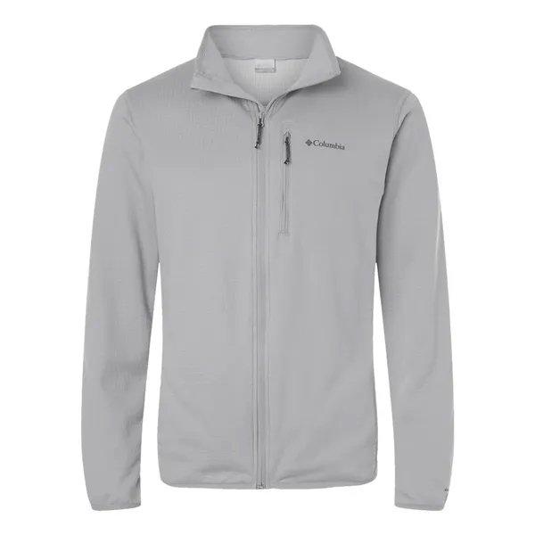 Columbia Men's Essential Hike™ Grid Fleece Full-Zip - Columbia Men's Essential Hike™ Grid Fleece Full-Zip - Image 5 of 6