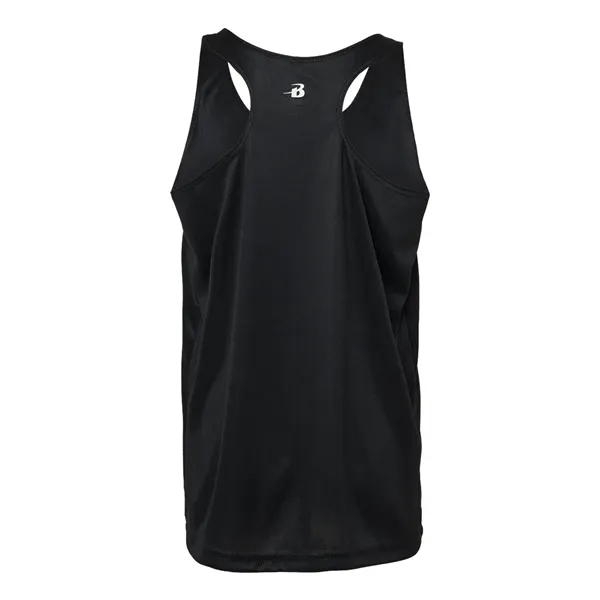 Badger Girls' B-Core Racerback Tank Top - Badger Girls' B-Core Racerback Tank Top - Image 2 of 16