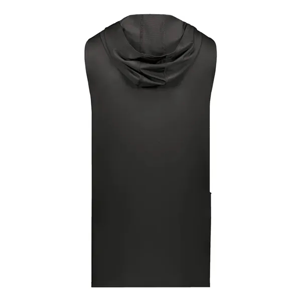 Holloway Unisex CoolCore® Sleeveless Hooded T-Shirt - Holloway Unisex CoolCore® Sleeveless Hooded T-Shirt - Image 2 of 14