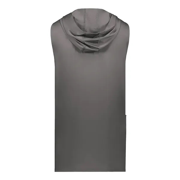 Holloway Unisex CoolCore® Sleeveless Hooded T-Shirt - Holloway Unisex CoolCore® Sleeveless Hooded T-Shirt - Image 3 of 14