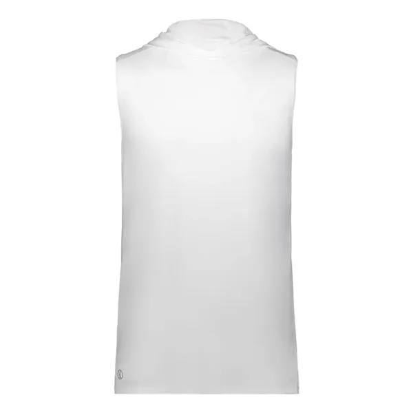 Holloway Unisex CoolCore® Sleeveless Hooded T-Shirt - Holloway Unisex CoolCore® Sleeveless Hooded T-Shirt - Image 12 of 14