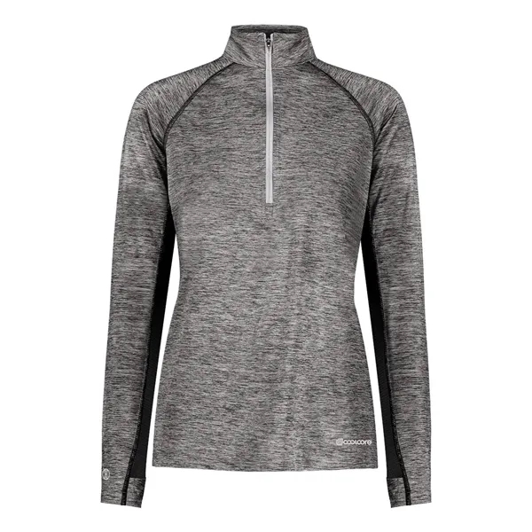 Holloway Women's Electrify CoolCore® Quarter-Zip Pullover - Holloway Women's Electrify CoolCore® Quarter-Zip Pullover - Image 3 of 24