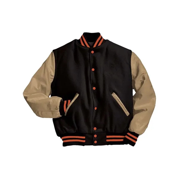 Holloway Men's Varsity Wool Jacket - Holloway Men's Varsity Wool Jacket - Image 7 of 40