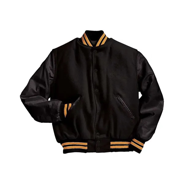 Holloway Men's Varsity Wool Jacket - Holloway Men's Varsity Wool Jacket - Image 10 of 40