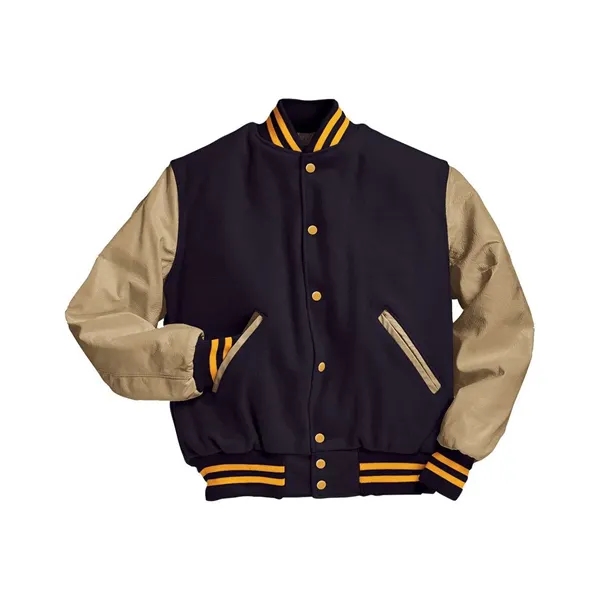 Holloway Men's Varsity Wool Jacket - Holloway Men's Varsity Wool Jacket - Image 15 of 40